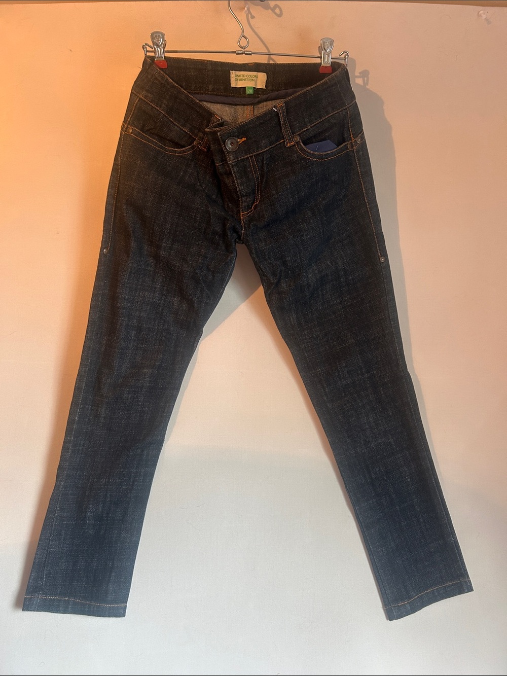 United colors of Benetton Jeans Slim size 28  Dark Blue Denim